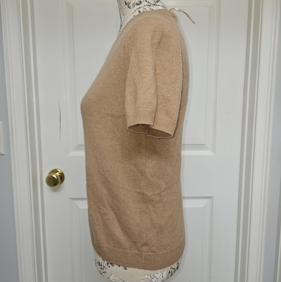Quince, Classic Tan Women's Top, Size Medium, 100% Cashmere, NWOT - Picture 3 of 8